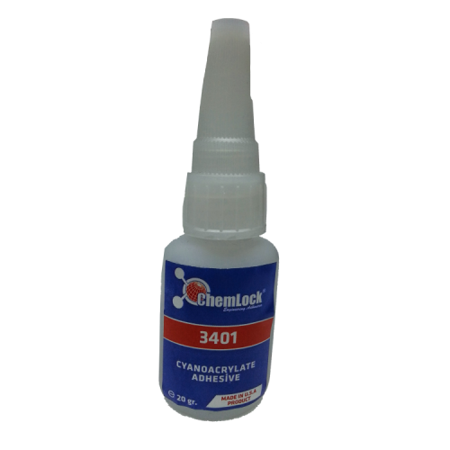 Chemlock 3401 Gözenekli Yüzeyler İçin Hızlı Yapıştırıcı 20gr.