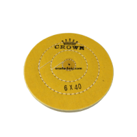 Sarı Dikişli Cila Bezi Crown 6x40
