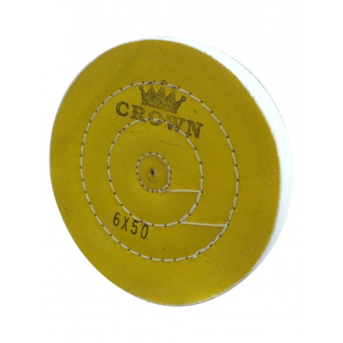 Sarı Dikişli Cila Bezi Crown 6x50